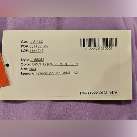 Jade by Jasmine Orchid Lavender Purple Mother of the Bride Designer Gown - Picture 5 of 6